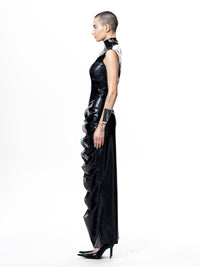 Black Shrimp Dress-harri-APOC STORE