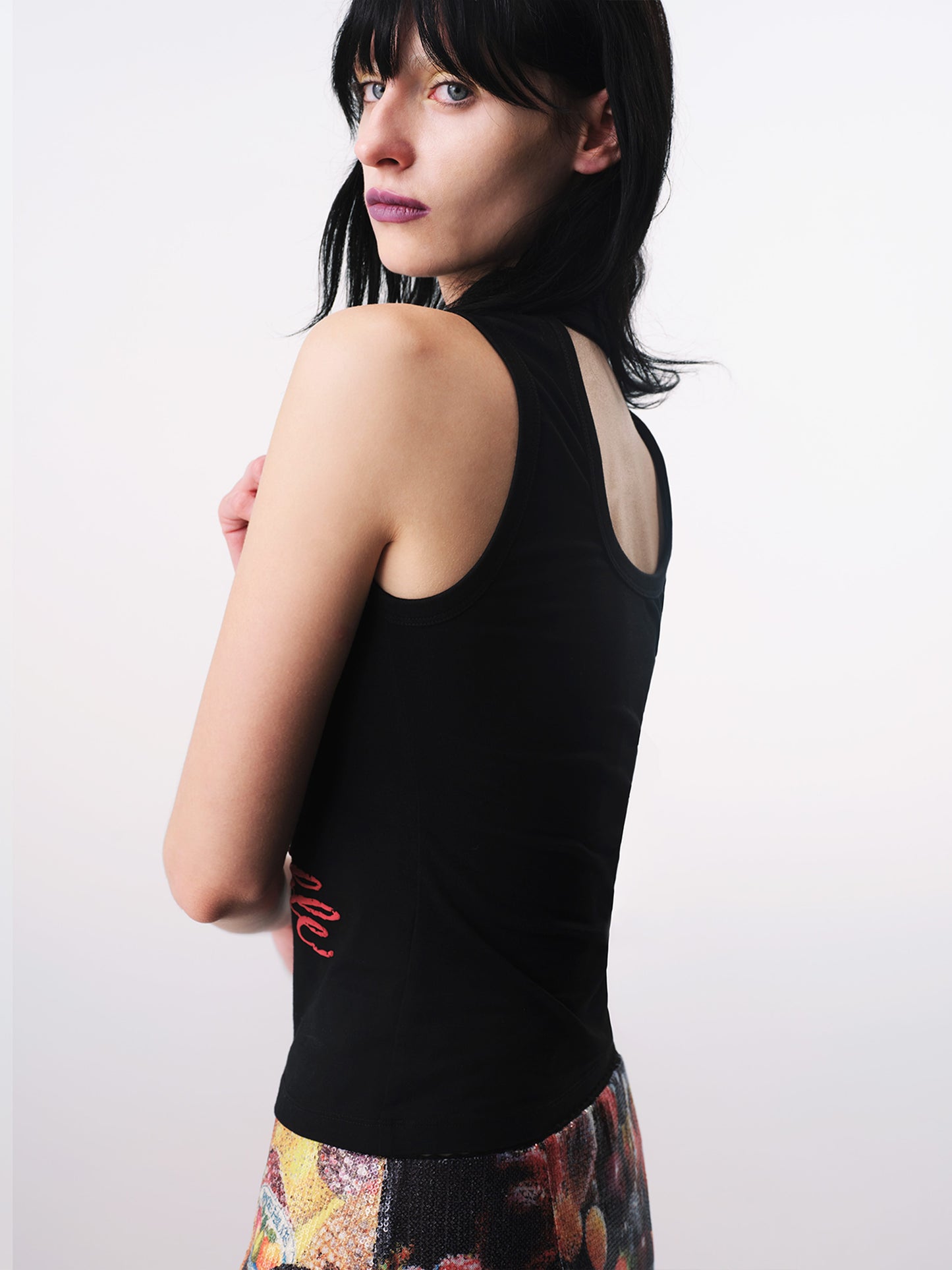 Victorian Script Deconstructed Tank-TRINITE Studio-APOC STORE