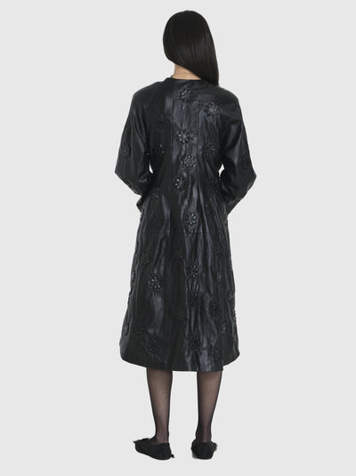 Coat with Structures #1-Nensi Avetisian-APOC STORE