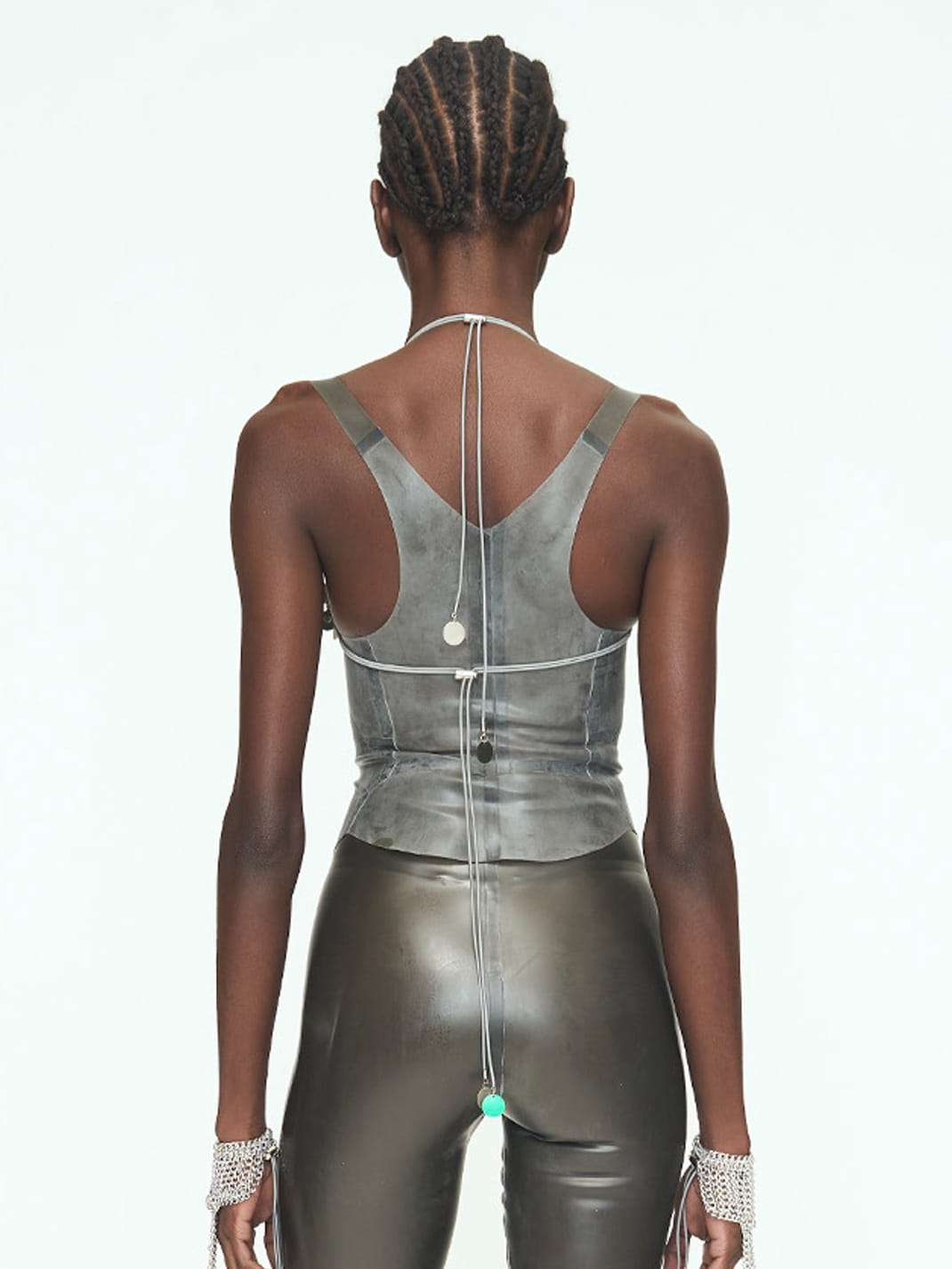 Aluminum Disc Bikini Top - SCALE-JALACONDA-APOC STORE