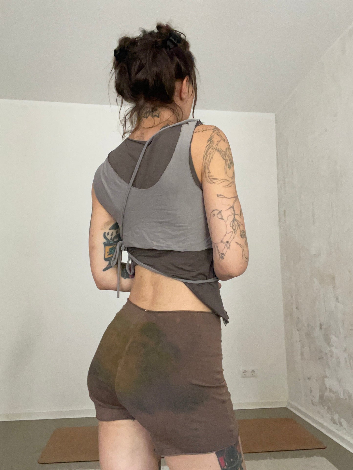 waterfall shorts-Snake Divine-APOC STORE