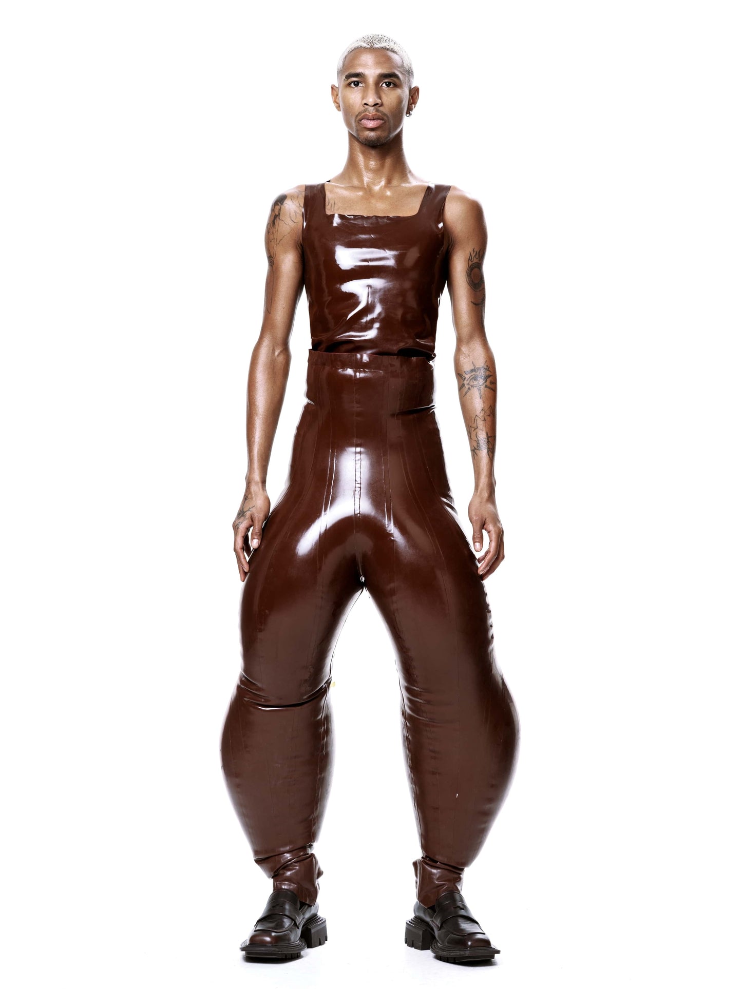 Brown Alien Legs Inflatable Trousers-harri-APOC STORE