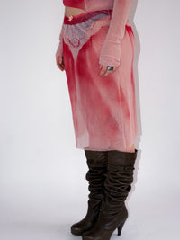 BLUSH SKIRT-Kenza Iatrides-APOC STORE