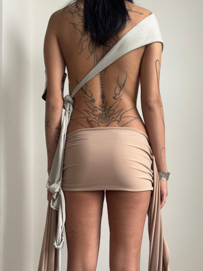 'Sabai’ Multi-Way Mini Skirt-Jaoka Jaokha-APOC STORE