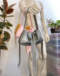 Latex Bow Bag Baby Pink-Soft Skin Latex-APOC STORE
