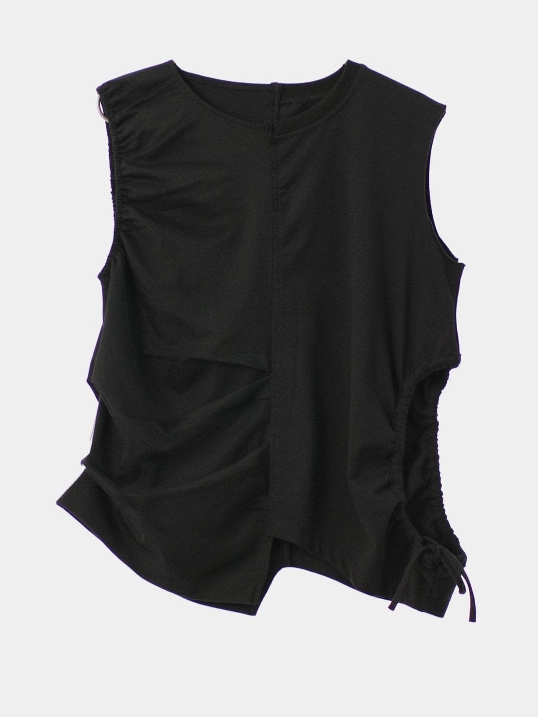 HALF SHA VEST BLACK-SAENGIN STUDIOS-APOC STORE