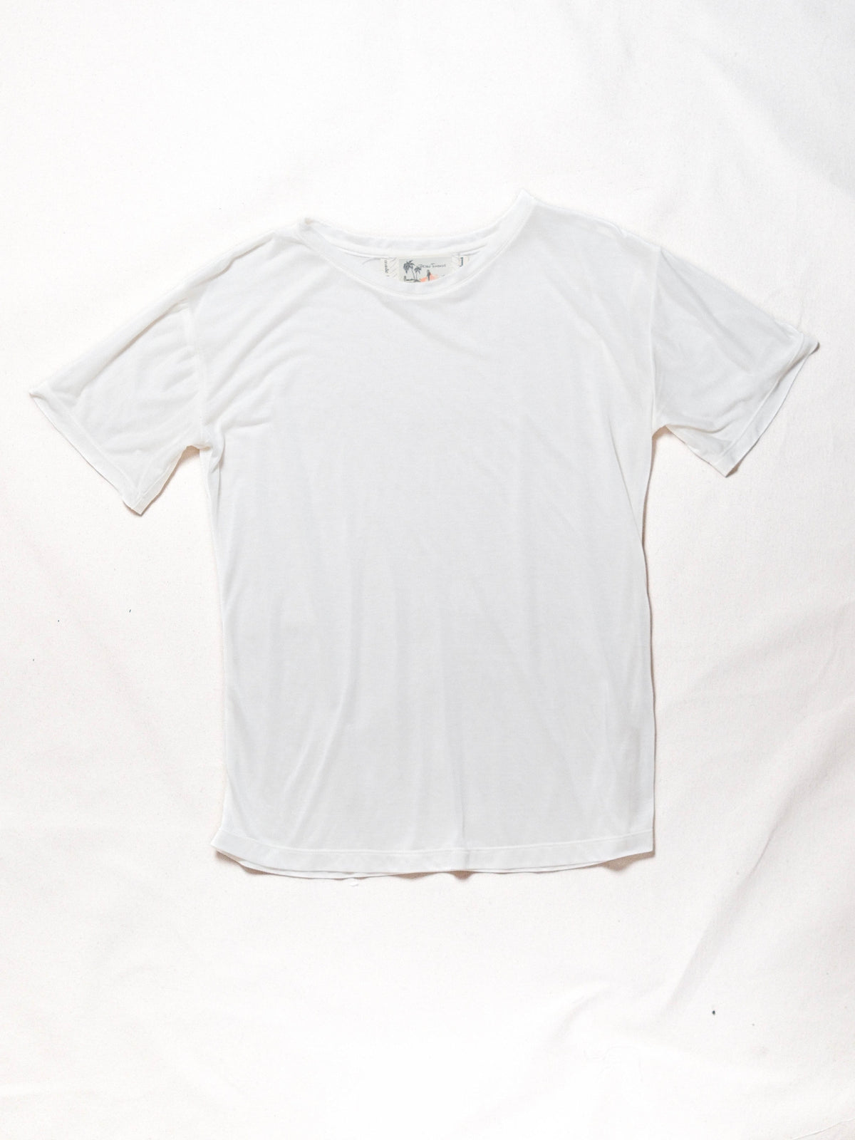 Basic Tee in Ivory-Pedro Trindade-APOC STORE