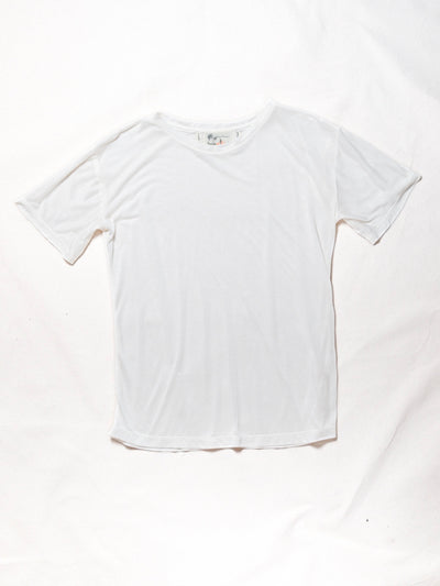 Basic Tee in Ivory-Pedro Trindade-APOC STORE