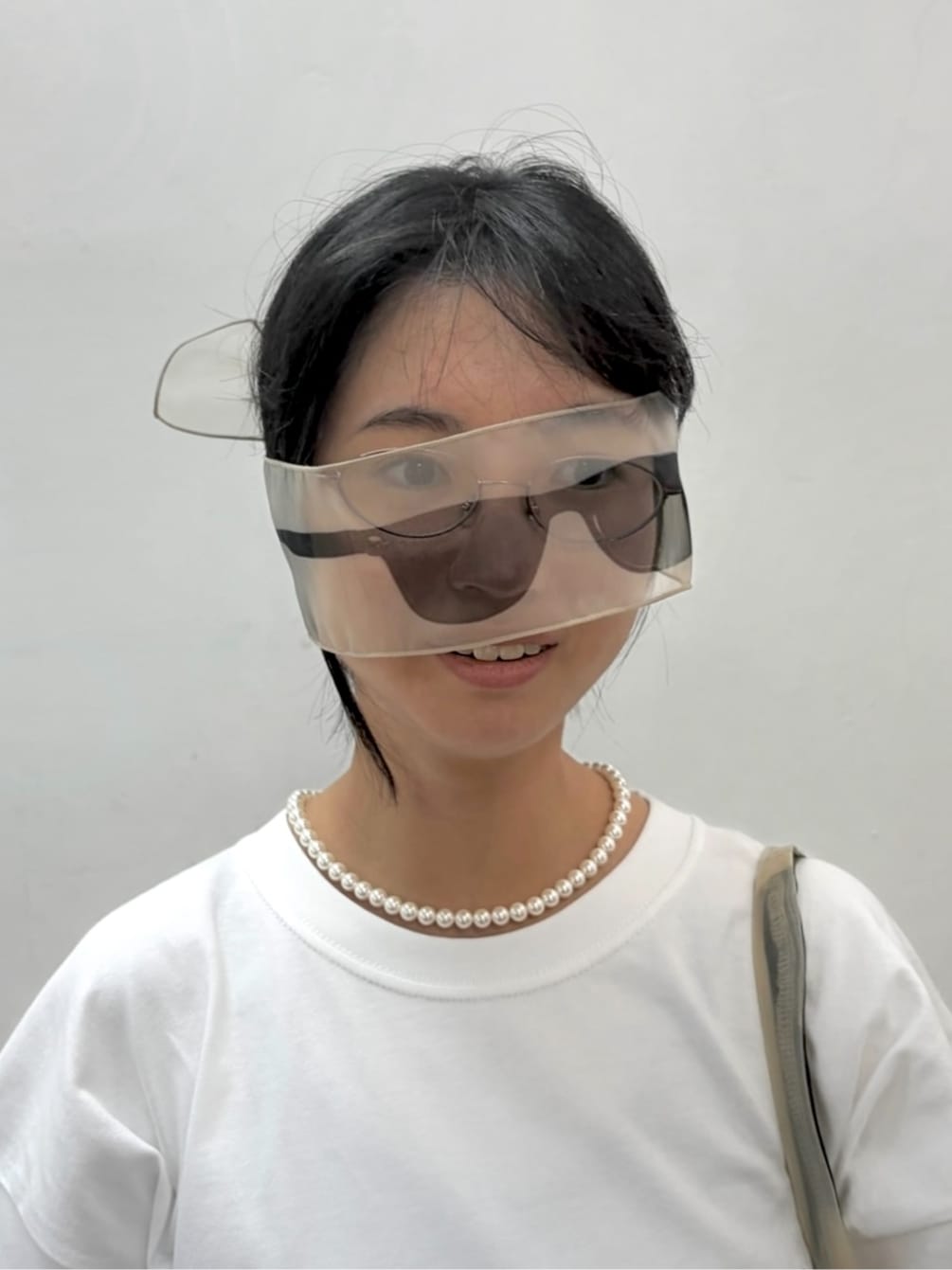 Organza Sunglasses Black-EGNARTS-APOC STORE