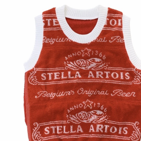STELLA BEER TOWEL VEST-Adam Jones-APOC STORE