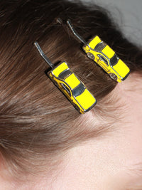 Traffic Jam Hairpins Yellow-Marland Backus-APOC STORE