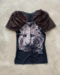 HALTERNECK MESH BLOUSE-Lalameemee-APOC STORE