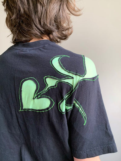 EROS TOP BLACK GREEN-ATH-APOC STORE