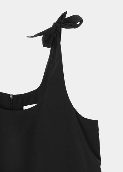 RIBBON MINI BALLOON DRESS-SAENGIN STUDIOS-APOC STORE