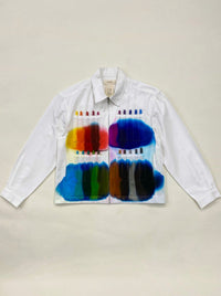 PEN JACKETS WHITE PRE-DYED-EGNARTS-APOC STORE