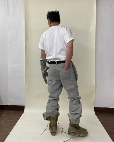 Gloves Biker Pants Khaki Grey-EGNARTS-APOC STORE