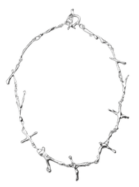 CROSS BONES NECKLACE-Colombe d’Humieres-APOC STORE