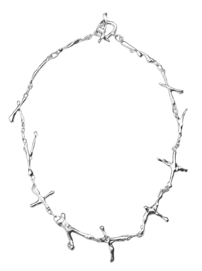 CROSS BONES NECKLACE-Colombe d’Humieres-APOC STORE