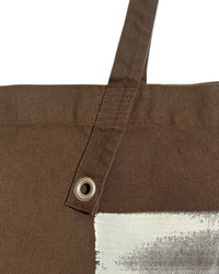 Painted Canvas Bag (Brown)-EGNARTS-APOC STORE