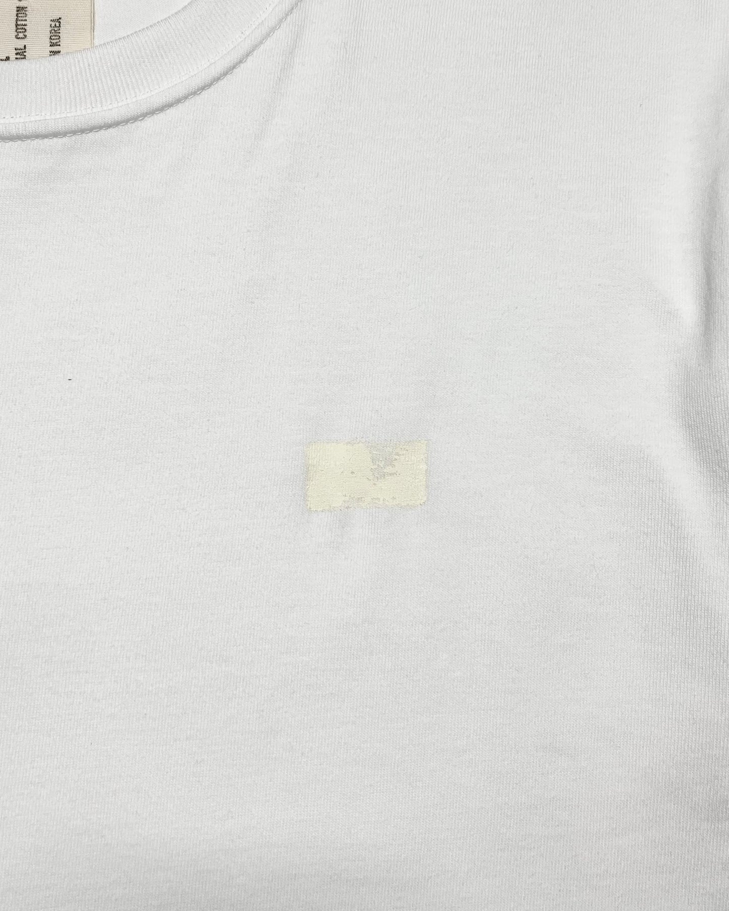 Cut off T-shirts (White)-EGNARTS-APOC STORE