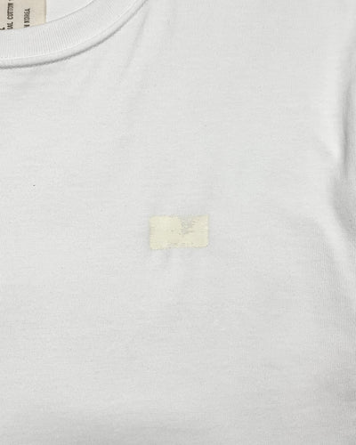 Cut off T-shirts (White)-EGNARTS-APOC STORE