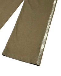 Painted Track Pants (Beige)-EGNARTS-APOC STORE