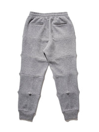 Spiked Jogger Trousers Grey-Woojun Jang-APOC STORE