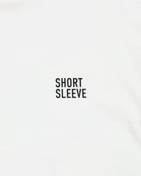 Short Sleeve Logo Long Sleeve (White)-EGNARTS-APOC STORE