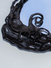 Specular alembic (tar) mirror-Ida Lissner-APOC STORE