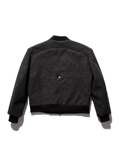 Debossed Bomber Black-Woojun Jang-APOC STORE