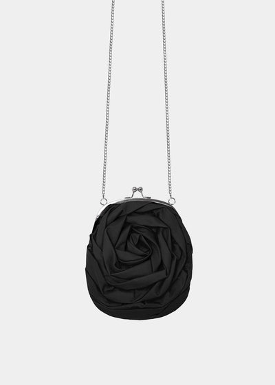 ROSE DISCORD CHAIN BAG BLACK-SAENGIN STUDIOS-APOC STORE