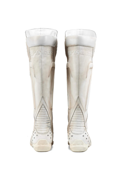 Boxing Boots White-EMPTY BEHAVIOR-APOC STORE