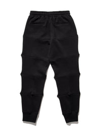 Spiked Jogger Trousers Black-Woojun Jang-APOC STORE