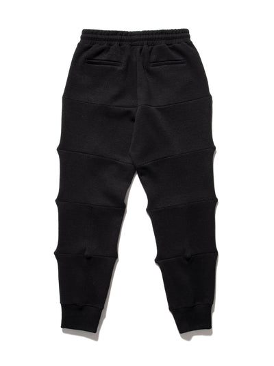 Spiked Jogger Trousers Black-Woojun Jang-APOC STORE