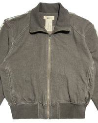 Painted Track Zip-up (Gray)-EGNARTS-APOC STORE