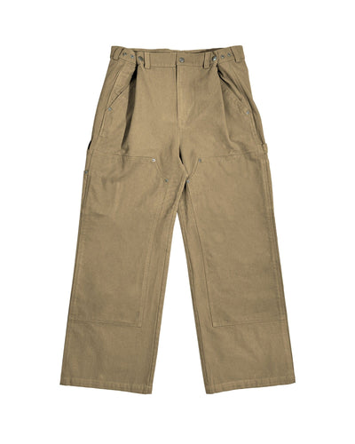 Beige Adjustable Pants-EGNARTS-APOC STORE