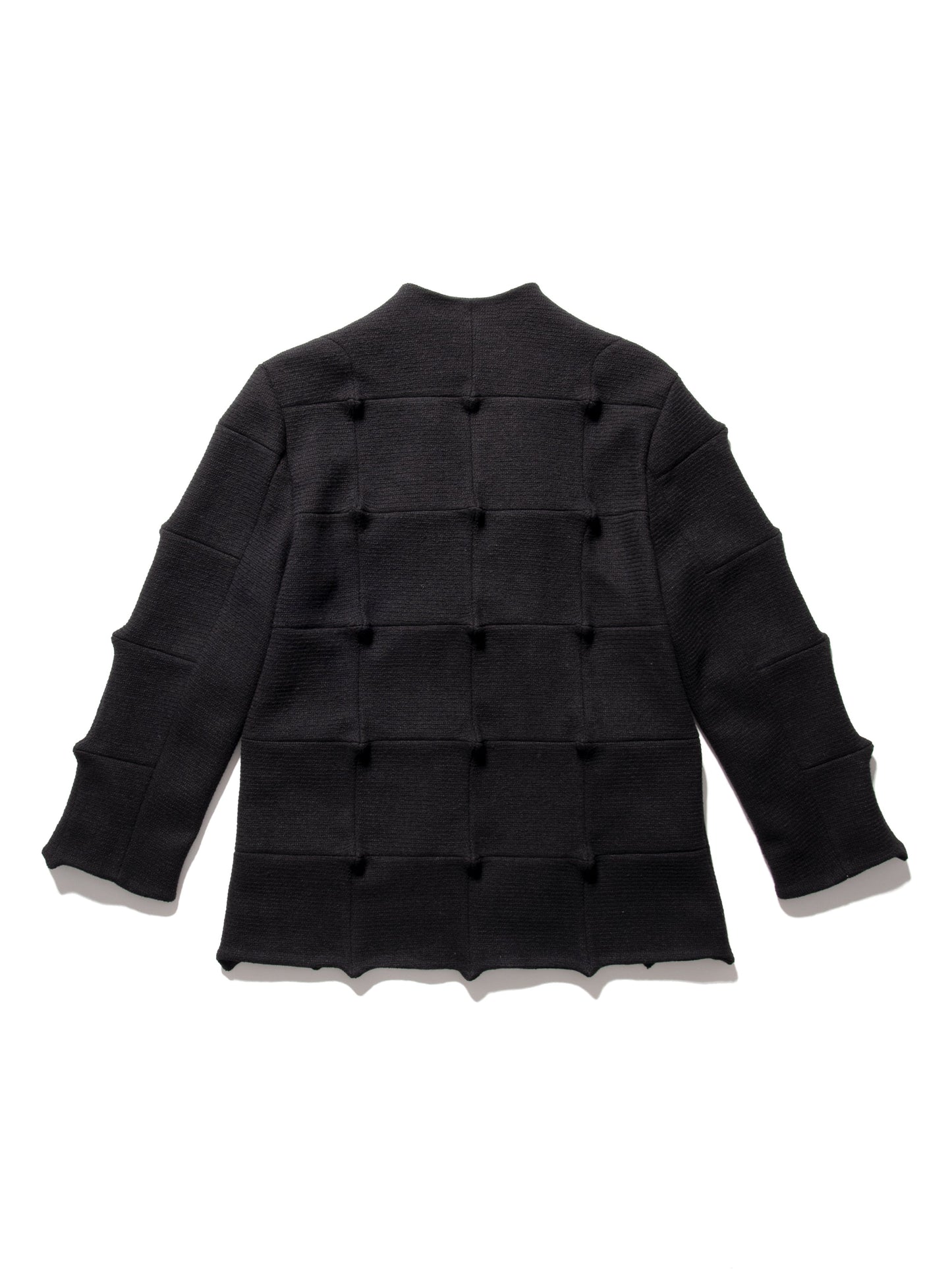 Spiked Jacket Black-Woojun Jang-APOC STORE