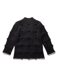 Spiked Jacket Black-Woojun Jang-APOC STORE