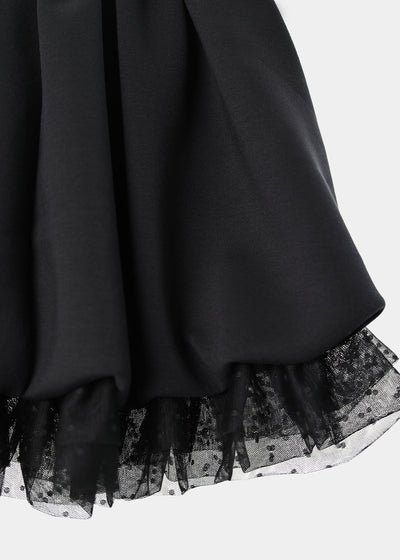 JERSEY BALLOON SHAH SKIRT BLACK-SAENGIN STUDIOS-APOC STORE