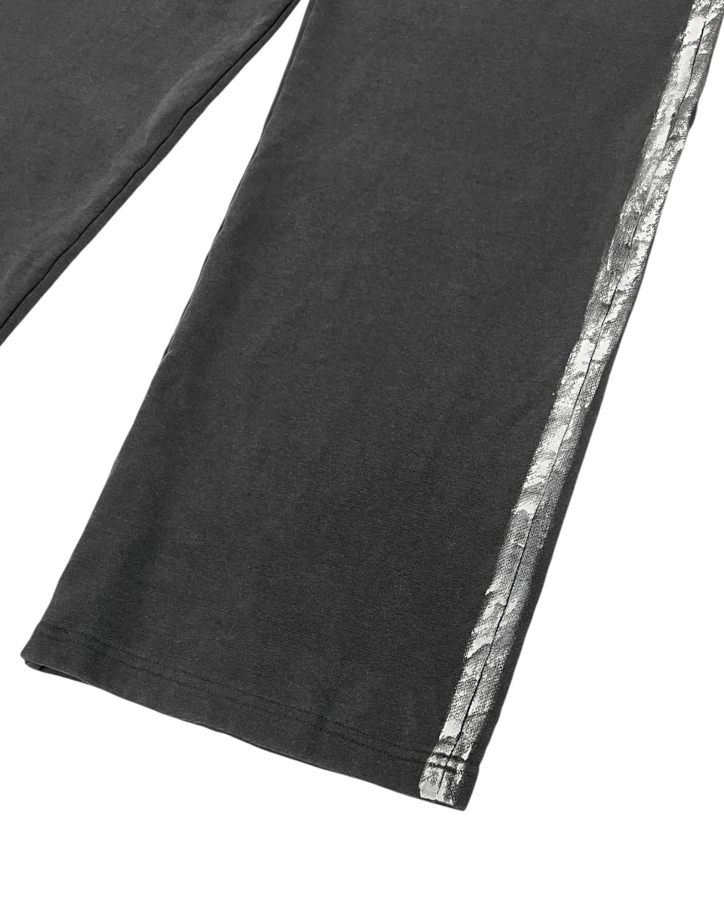 Painted Track Pants (Charcoal)-EGNARTS-APOC STORE