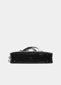 RIBBON BAGUETTE BAG BLACK-SAENGIN STUDIOS-APOC STORE