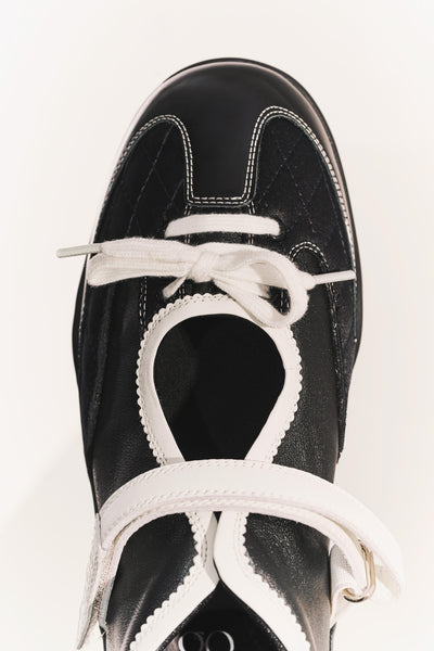 GO VACAY - Sports Mary Jane Black-EMPTY BEHAVIOR-APOC STORE