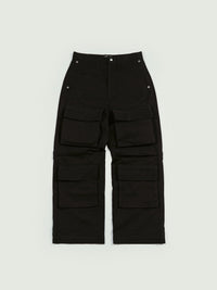 CHANGEABLE POCKET PANTS BLACK-EGNARTS-APOC STORE