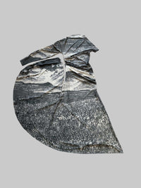 Printed jersey dress-Nensi Avetisian-APOC STORE