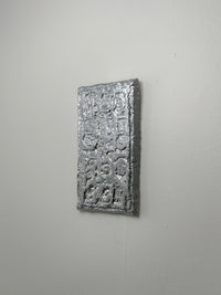 Silver Coated Wall Piece-Sisse Bjerre-APOC STORE