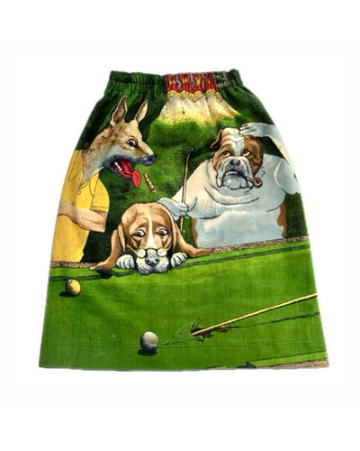 JACK THE RIPPER MIDI SKIRT GREEN-Adam Jones-APOC STORE