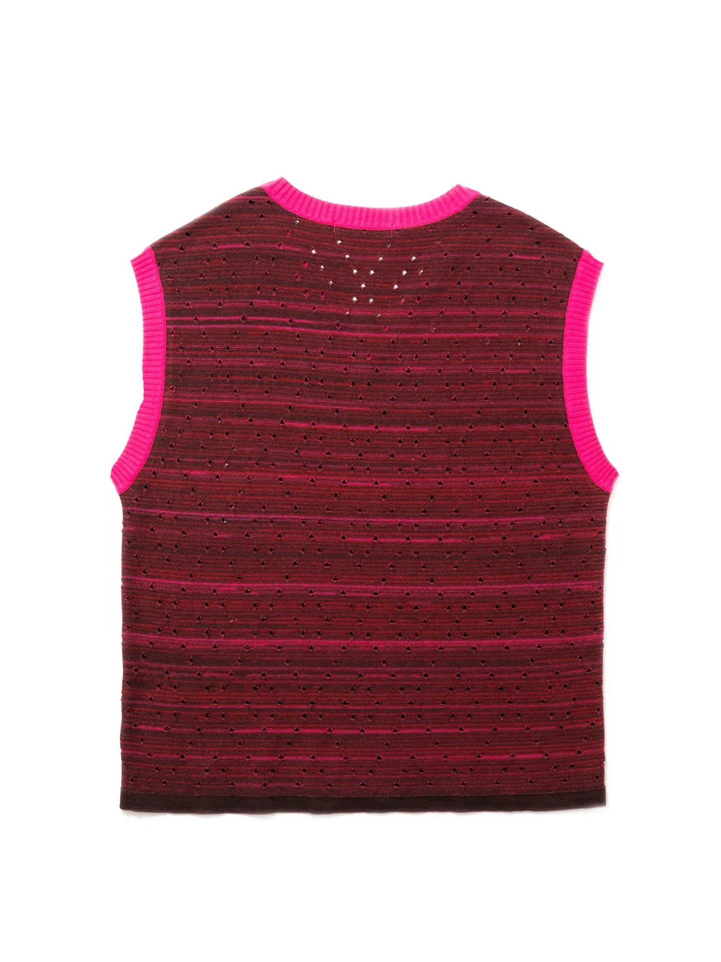 EMPATHIC KNIT VEST - Pink-Cognomen-APOC STORE