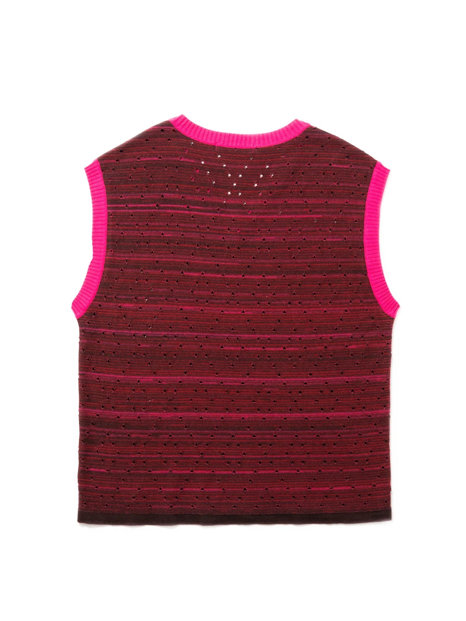 EMPATHIC KNIT VEST - Pink-Cognomen-APOC STORE