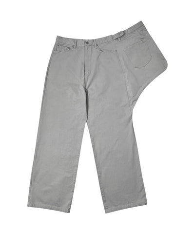 SIDE PANEL LAYERED PANTS LIGHT GRAY-EGNARTS-APOC STORE