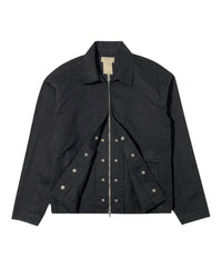 DETACHABLE ZIP JACKET BLACK-EGNARTS-APOC STORE